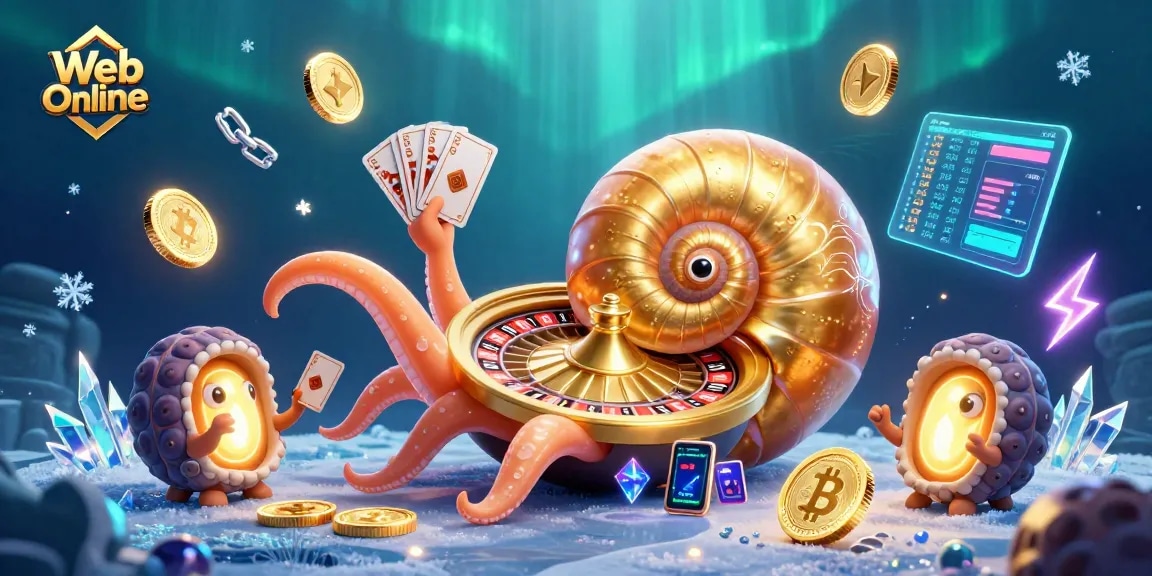 Engage in vibrant gameplay at Web Online with a colorful scene of interactive gambling elements.