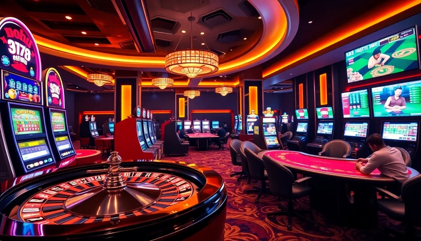 Nohu features exciting casino gameplay, with vibrant slot machines and thrilling table games.