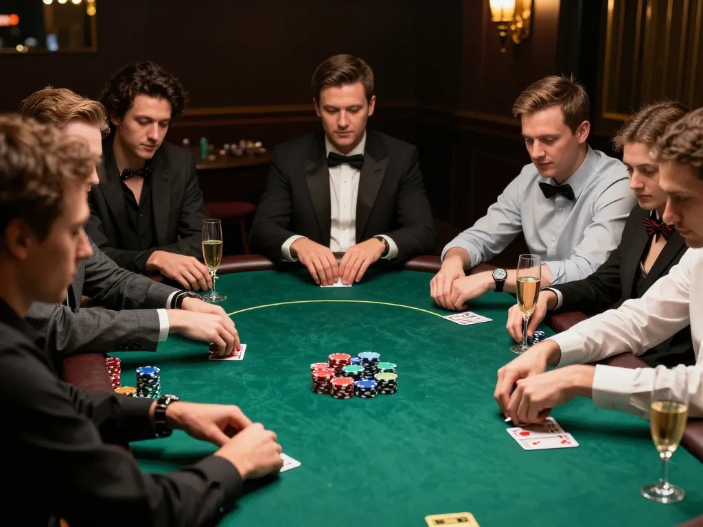 Experience the excitement of SC88 Vip poker game showcasing strategic plays and luxury.