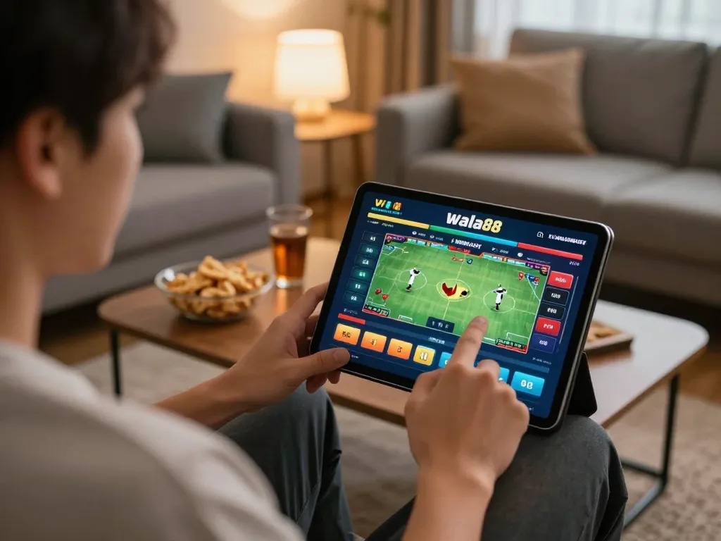 Engage in thrilling betting on wala88's live chicken fighting matches from the comfort of home.