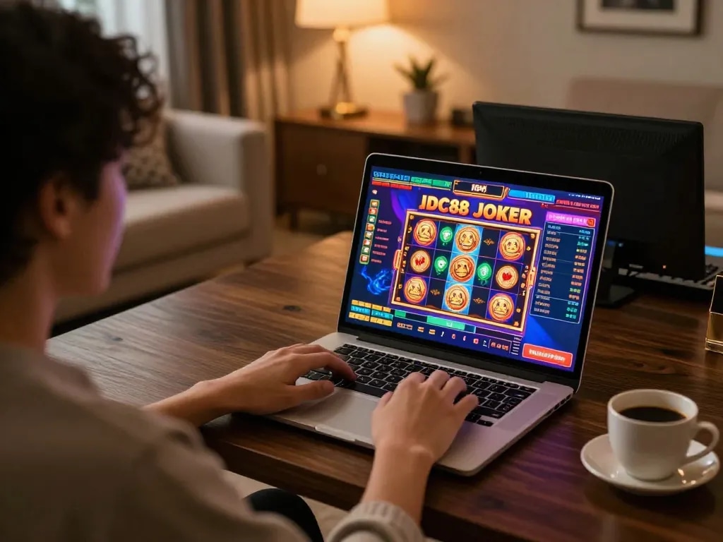 Engaging online gaming session with IDC88 JOKER showcasing winning strategies and vibrant graphics