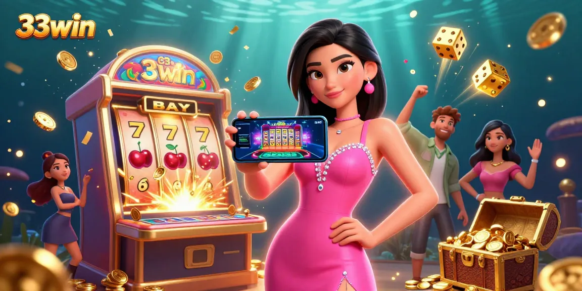 Experience thrilling games at 33win with a stunning illustration of live dealer casino action.