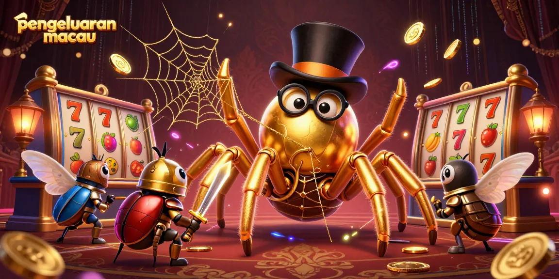Visualisasi pengeluaran Macau dengan tarantula berharga dan ksatria beetle di kasino