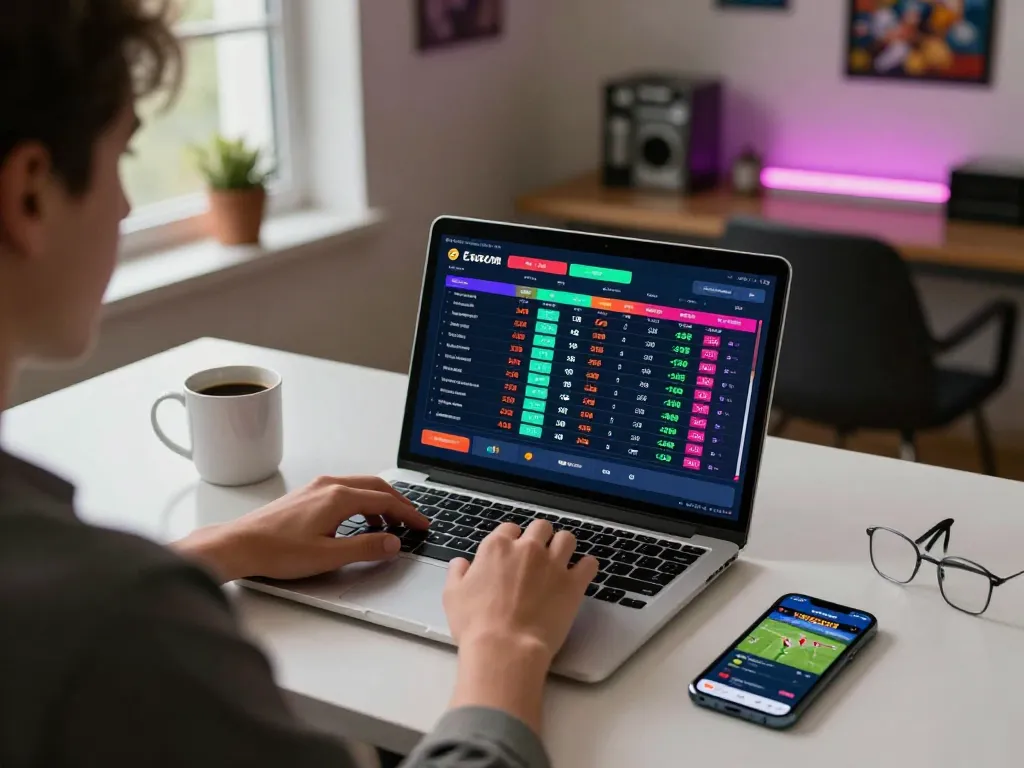 Engaging sports betting session with MPO ID displayed on the live betting interface, showing dynamic odds and user interaction