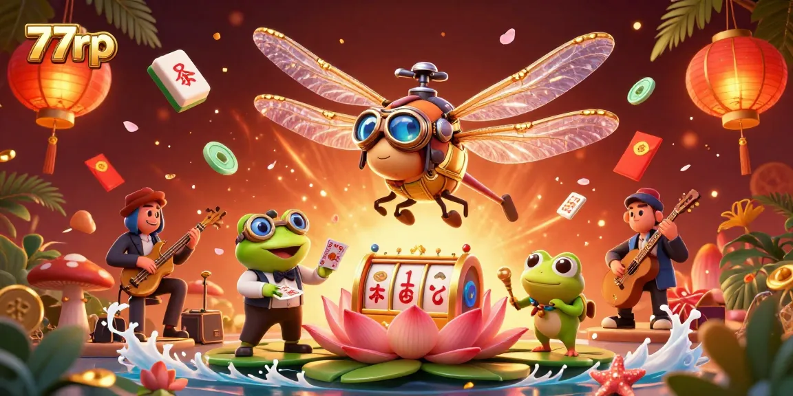 Engage in exciting gaming at 77rp with vibrant visuals and dynamic elements enhancing the online casino experience.