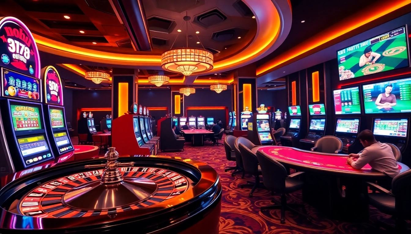 Nohu features exciting casino gameplay, with vibrant slot machines and thrilling table games.