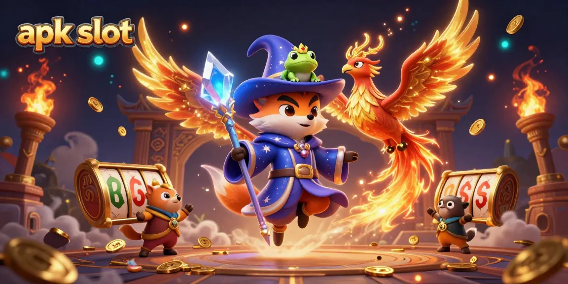 Slot permainan dengan apk slot menampilkan kucing penyihir dan phoenix yang berapi-api memastikan pengalaman bermain yang menyenangkan.