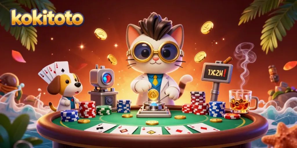 Mengakses KOKITOTO dengan mudah melalui game taruhan menggunakan elemen permainan yang menarik.