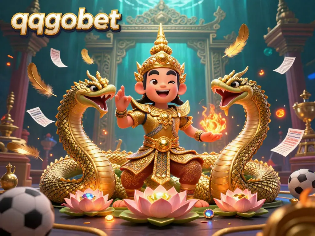 Engage with the immersive qqgobet sports betting arena featuring vibrant 3D characters and dynamic elements.