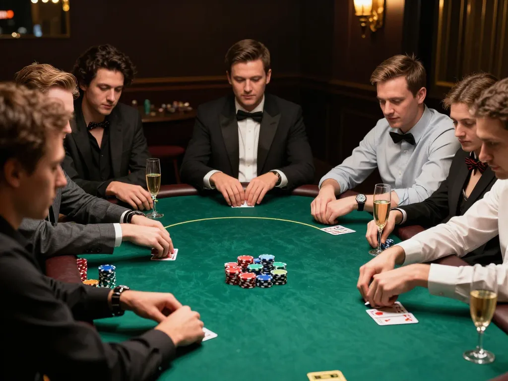 Experience the excitement of SC88 Vip poker game showcasing strategic plays and luxury.
