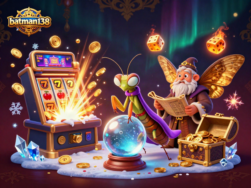 Experience excitement with batman138 and immersive casino elements in a vibrant, dynamic 3D scene.