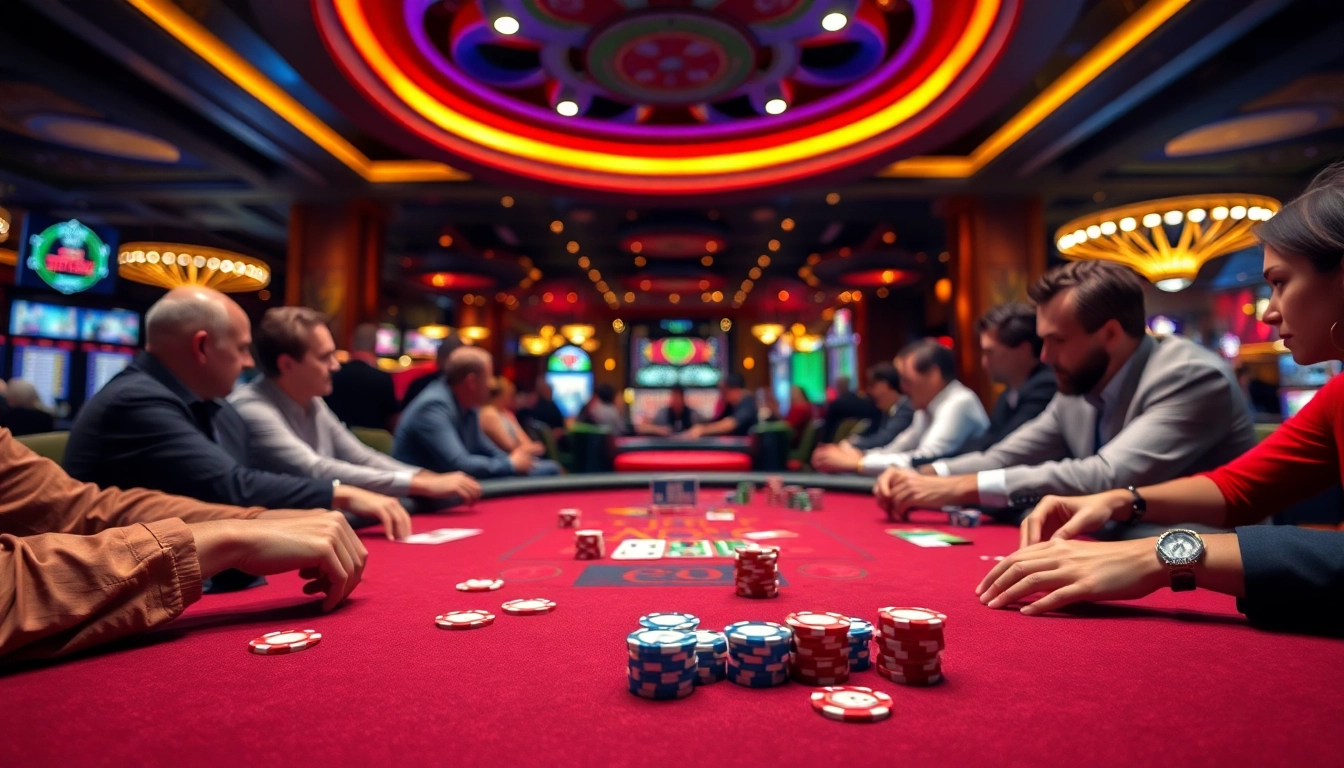 tkp188 merangkum momen seru dalam permainan poker di kasino yang ramai.
