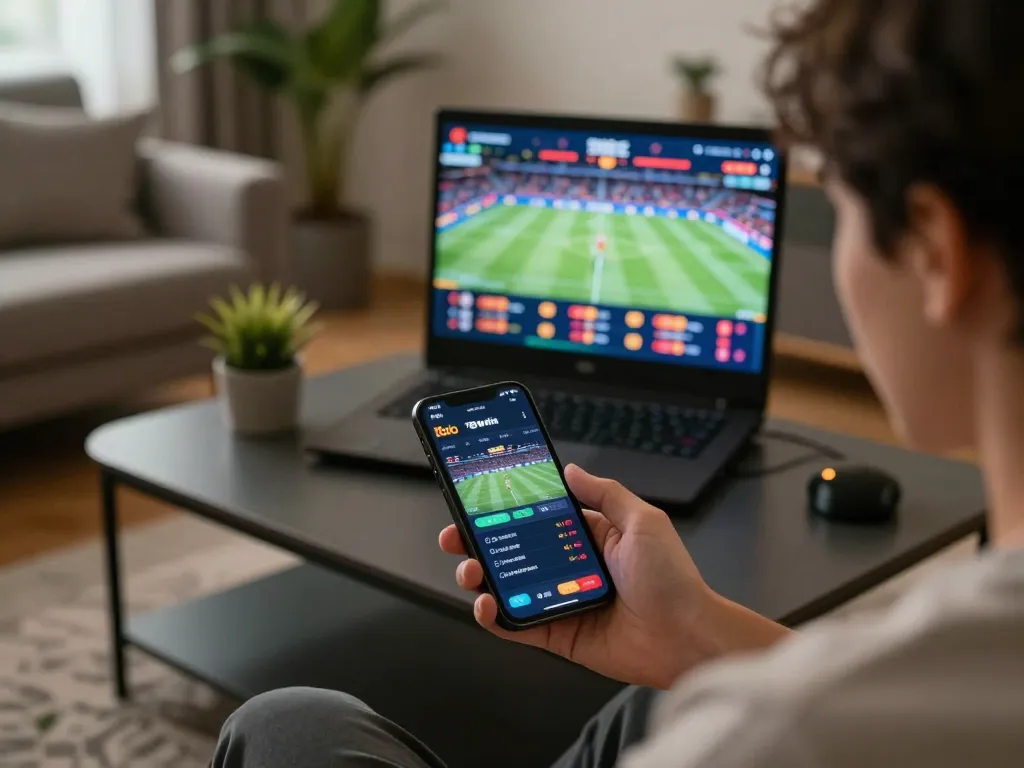 Engaging betting action on nhà cái 78win interface, enhancing user experience at home.