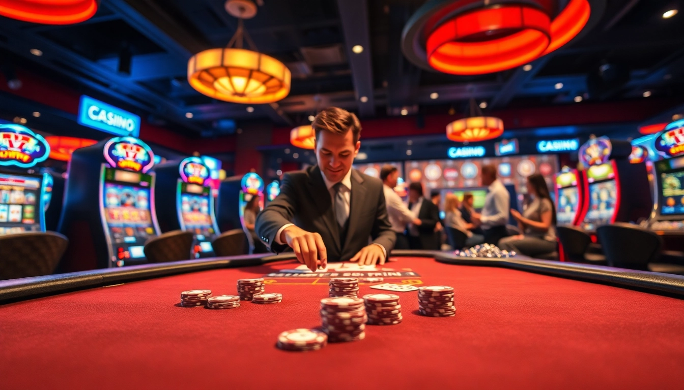 Menemukan link alternatif mildcasino melalui dealer dan mesin slot di lingkungan kasino yang menarik.