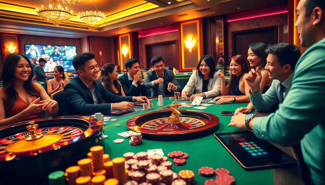 Experience excitement at the casino with https://wala88.free/ as players engage in thrilling games.