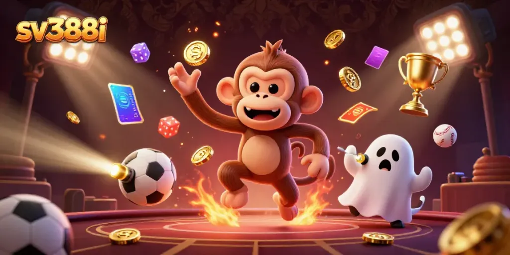 Engage with sv388i as golden objects juggle in a haunted casino adventure with a ghost-hunter puppy.