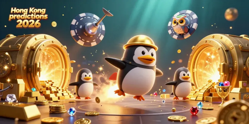 Prediksi Hong Kong 2026 menang dengan penguin emas menembus ruang angkasa ke kasino.