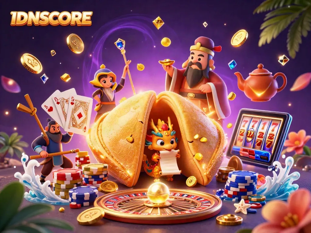 IDNSCORE crafts exciting casino scenes filled with vibrant characters and thrilling gameplay.