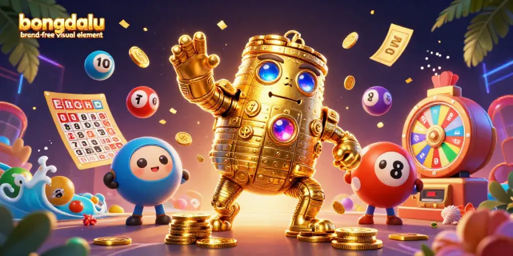 Betting strategies highlighted in a vibrant 3D cartoon scene with the bongdalu logo, illustrating excitement.