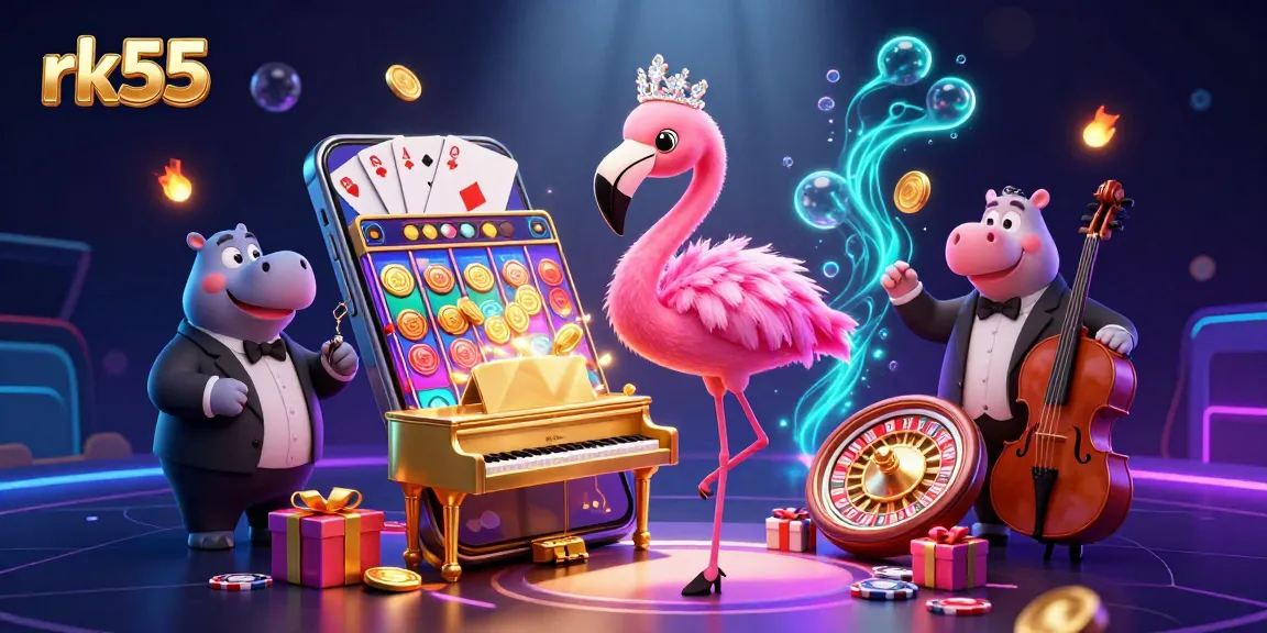 Engage with rk55 and experience the thrill of colorful slot games with captivating characters and ambiance.