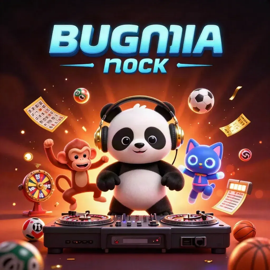 Panda DJ, monyet breakdance, dan anak kucing glow-stick di ledakan emas kasino.