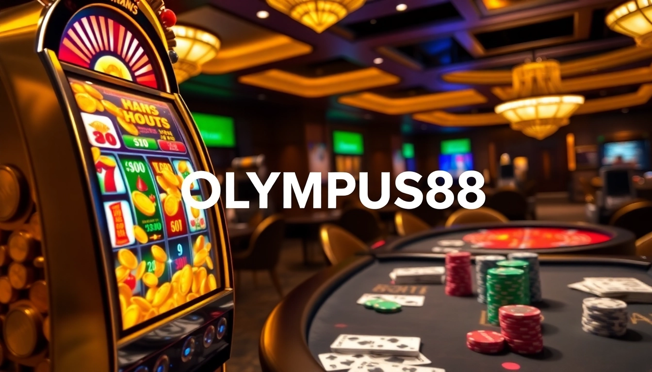 Experience thrilling wins at OLYMPUS88 with vibrant slot machines and exciting gameplay.