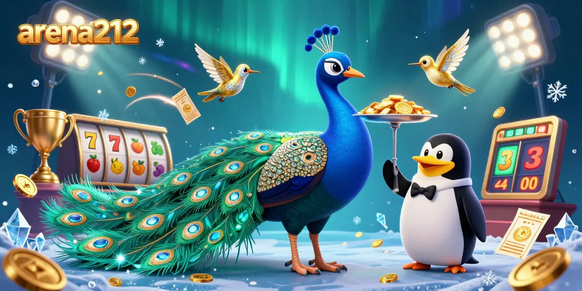 arena212 bermain slot dengan gaya bersama burung hantu dan burung kolibri, meramaikan suasana