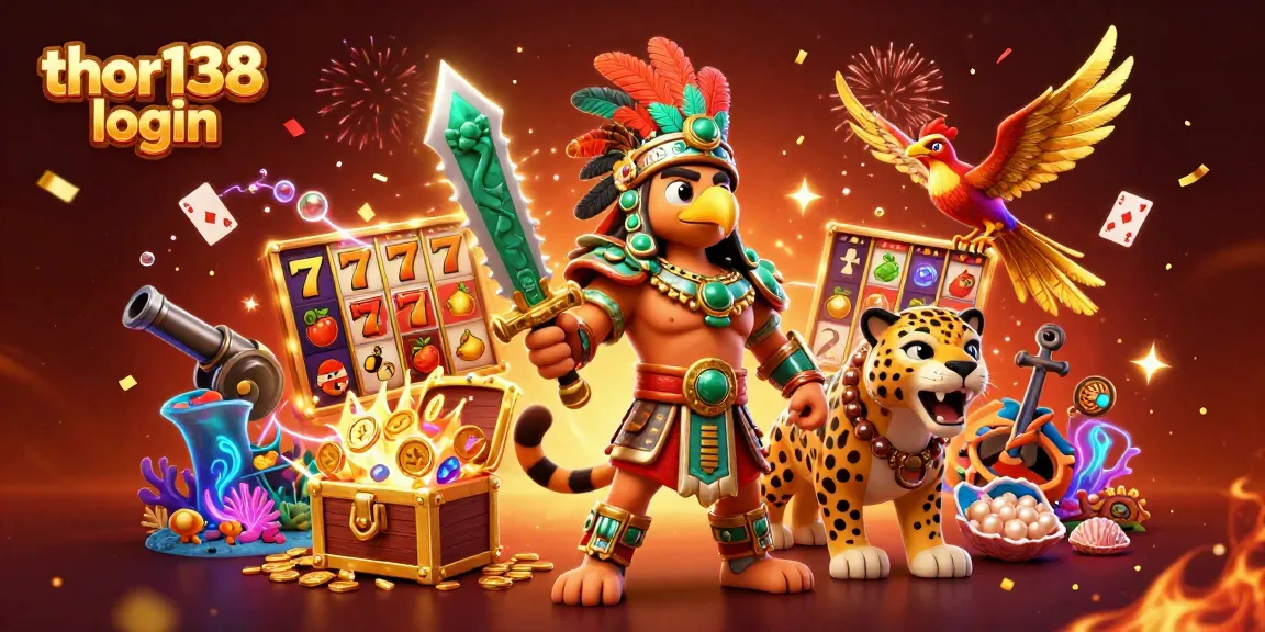 Masuk menggunakan thor138 login untuk pengalaman judi yang seru dengan slot dan jackpot.