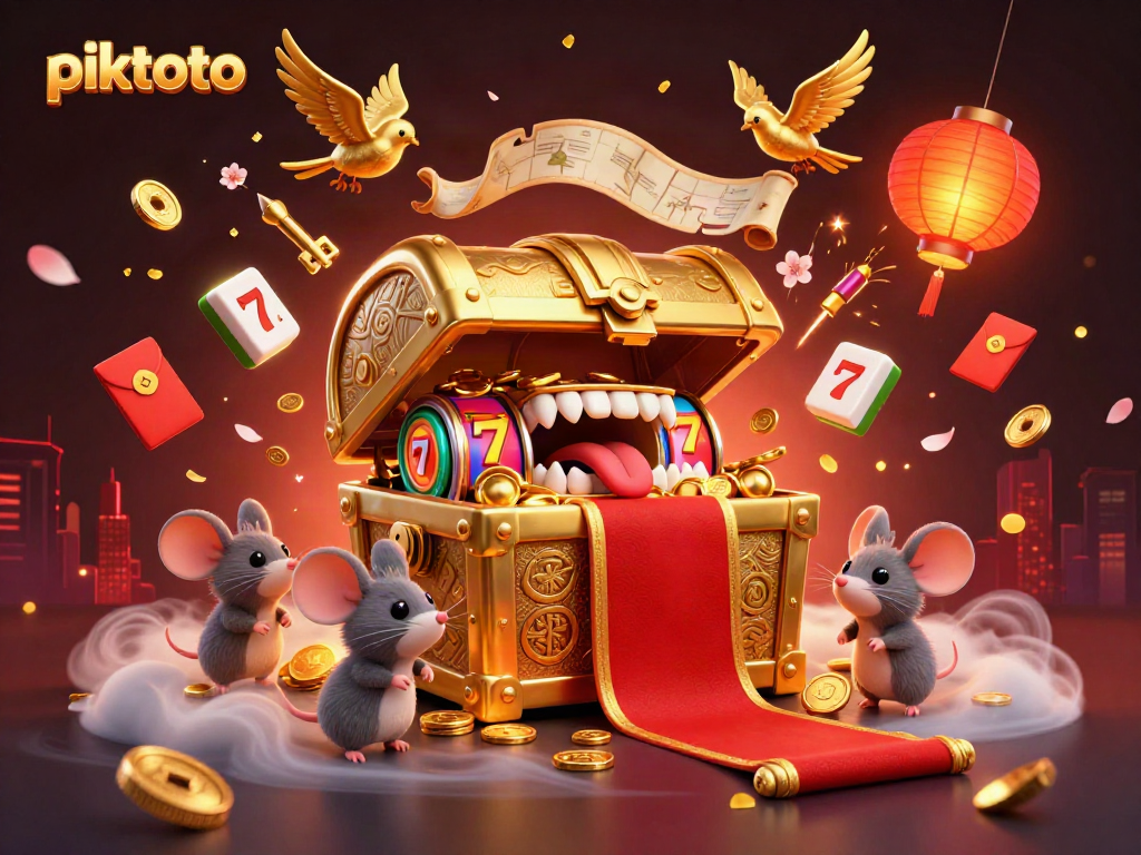 Win big with piktoto while celebrating vibrant jackpots and thrilling action in a stunning 3D casino scene.