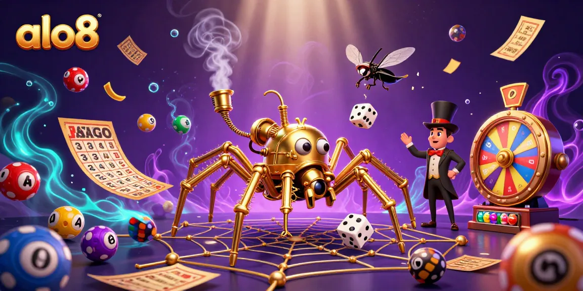 Experience winning with alo8's vibrant lottery scene featuring thrilling games and colorful elements.