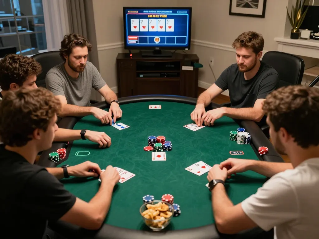 Experience thrilling online gameplay at UU88 with engaged players and vibrant poker chips