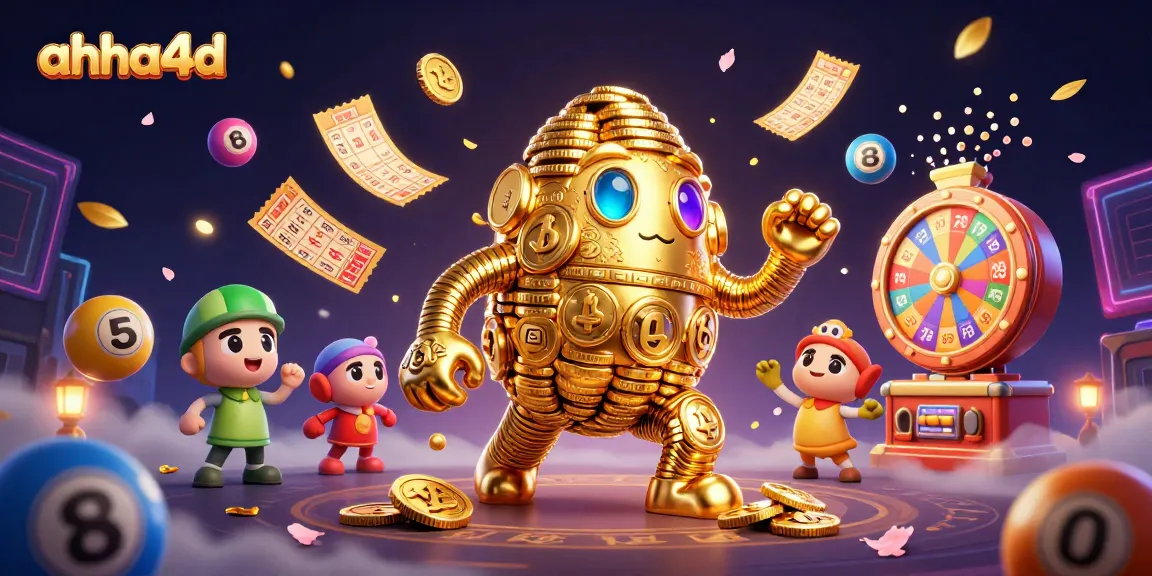 Play and win big at ahha4d with enchanting slot games surrounded by vibrant lottery elements.