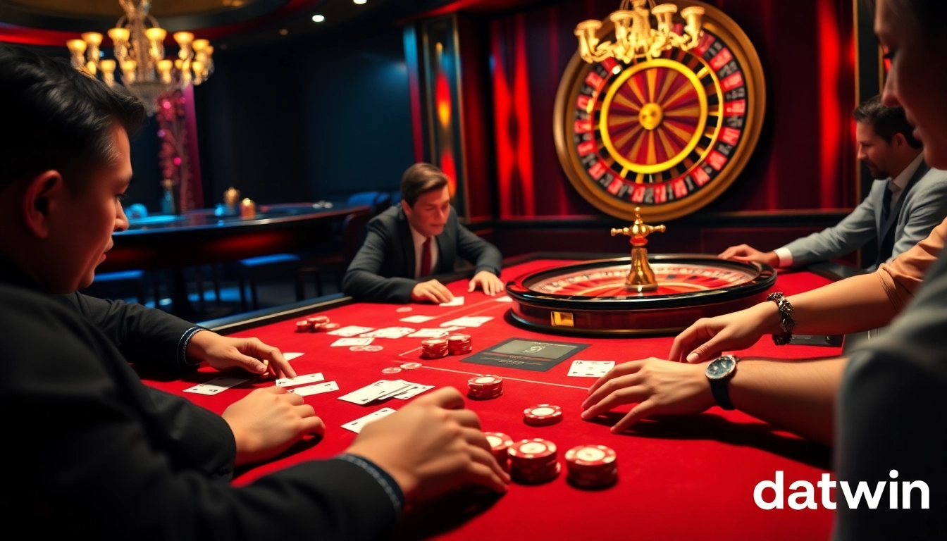 Permainan poker yang mengasyikkan di kasino mewah mewakili sensasi taruhan tinggi Datukwin.