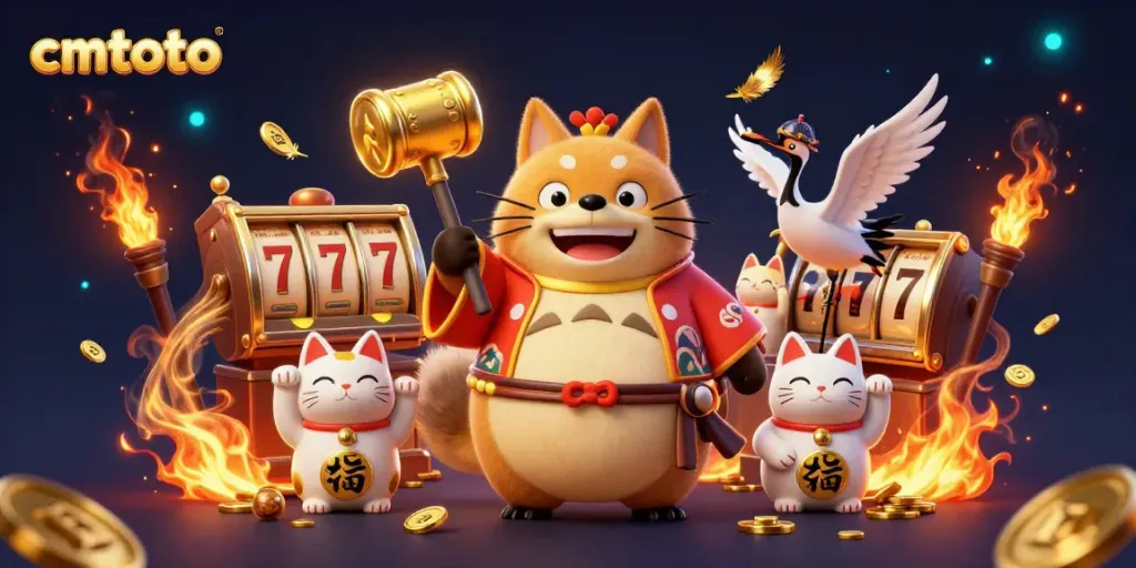 Memenangkan hadiah besar dalam permainan slot cmtoto dengan keberuntungan dari tanuki!