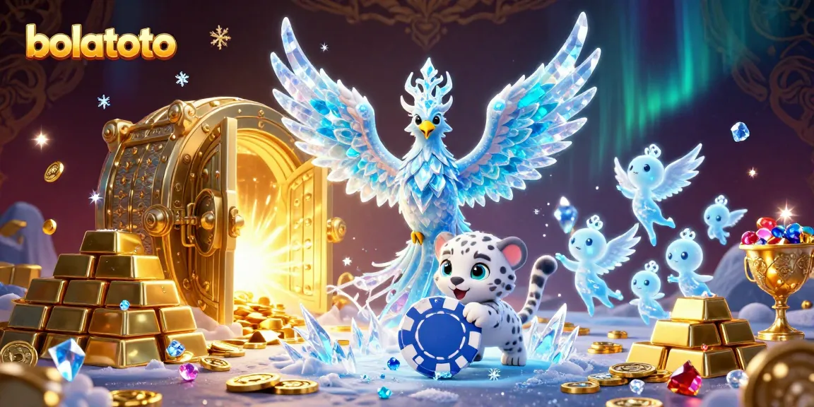 Engage in thrilling gameplay at bolatoto with glowing sprites and treasure amidst vibrant casino elements.