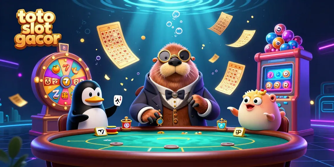Menyambut kemenangan di toto slot gacor dengan alas blackjack, poker, dan jackpot yang menggembirakan
