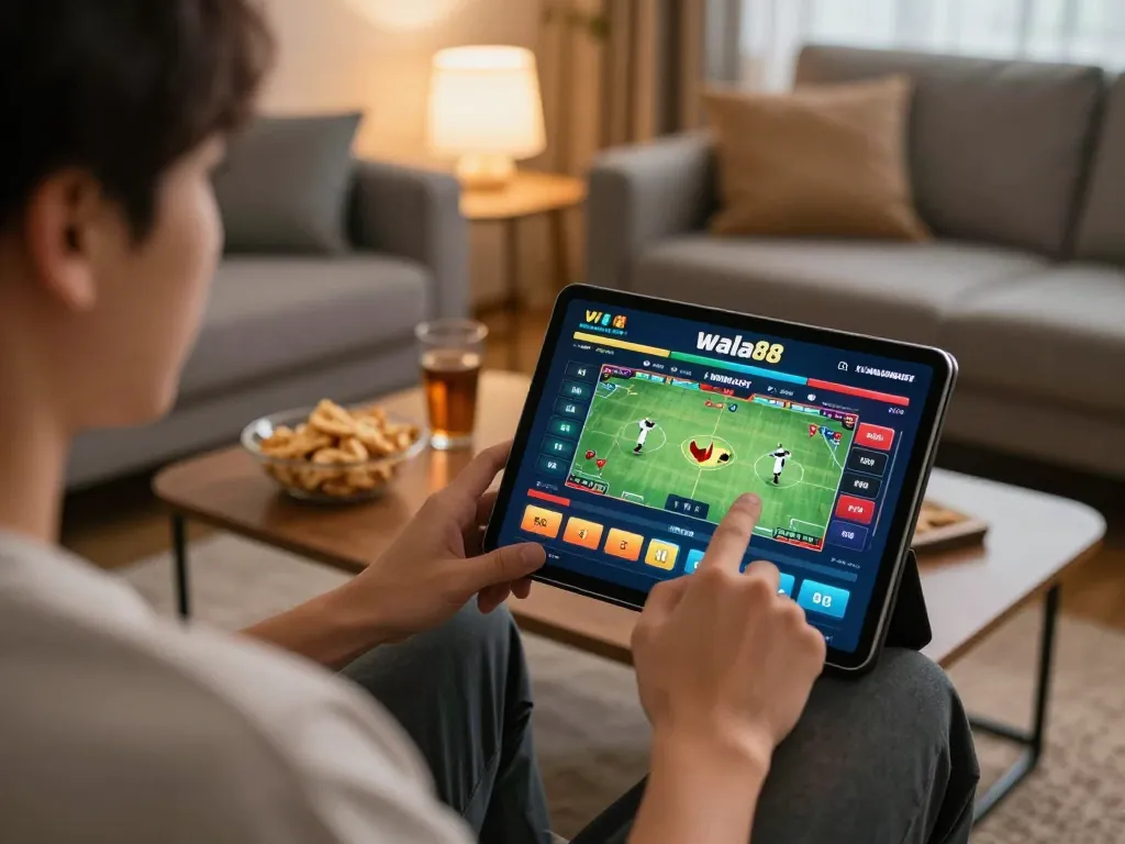 Engage in thrilling betting on wala88's live chicken fighting matches from the comfort of home.