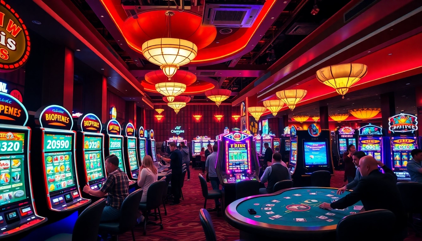 Menggembirakan pengalaman judi di casino bbtn4d dengan berbagai mesin permainan yang berkilau.