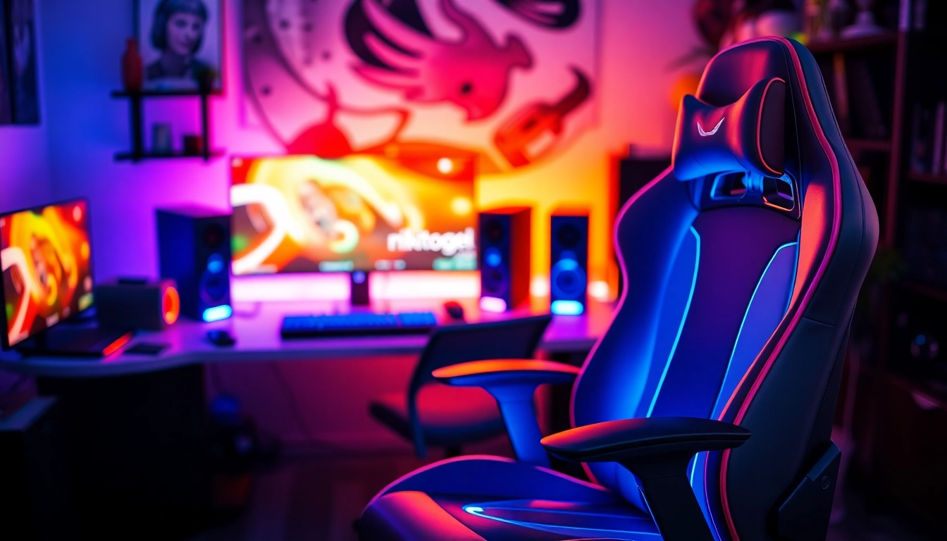 Rikitogel game highlights displayed on a glowing desktop setup