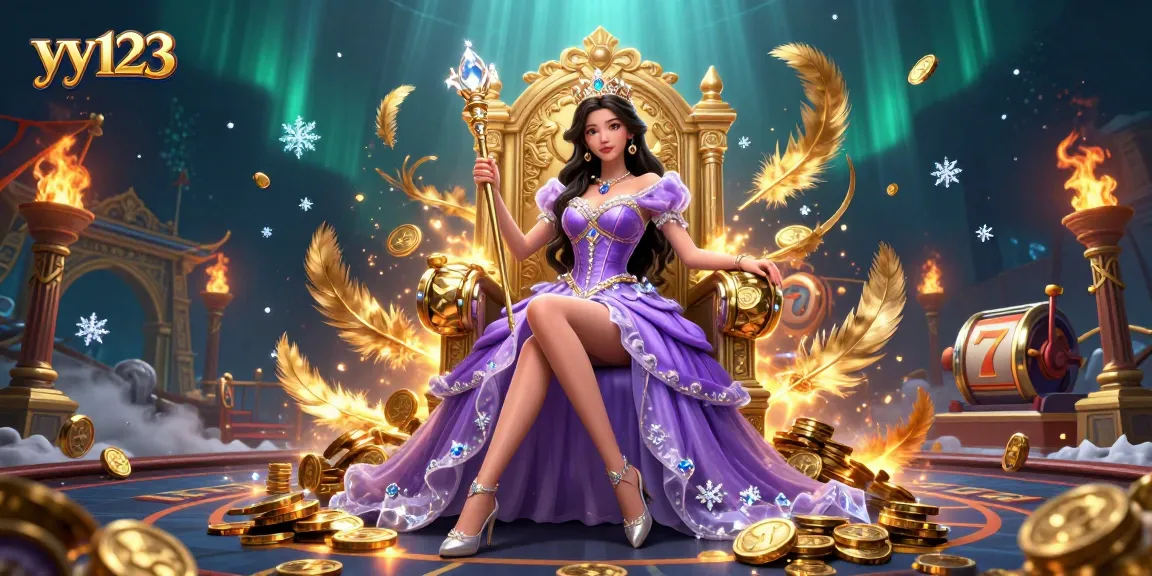 Experience the thrill of gaming at yy123 with a stunning casino illustration featuring vibrant elements.