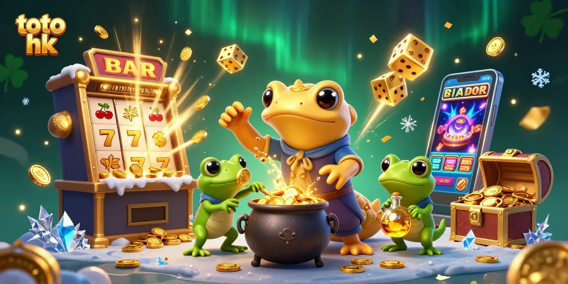 Putaran jackpot toto hk dengan alchemist dan pelayanami emas dalam ilustrasi kasino yang menarik.