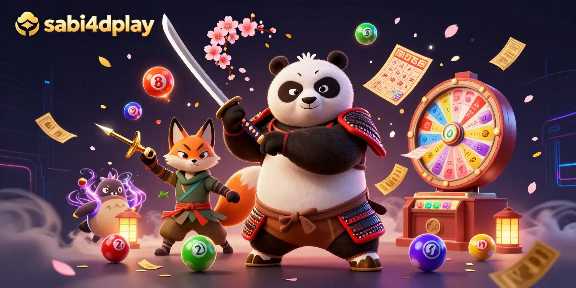 Mainkan angka lotere dengan SABI4DPLAY melalui ilustrasi dinamis dan berwarna.