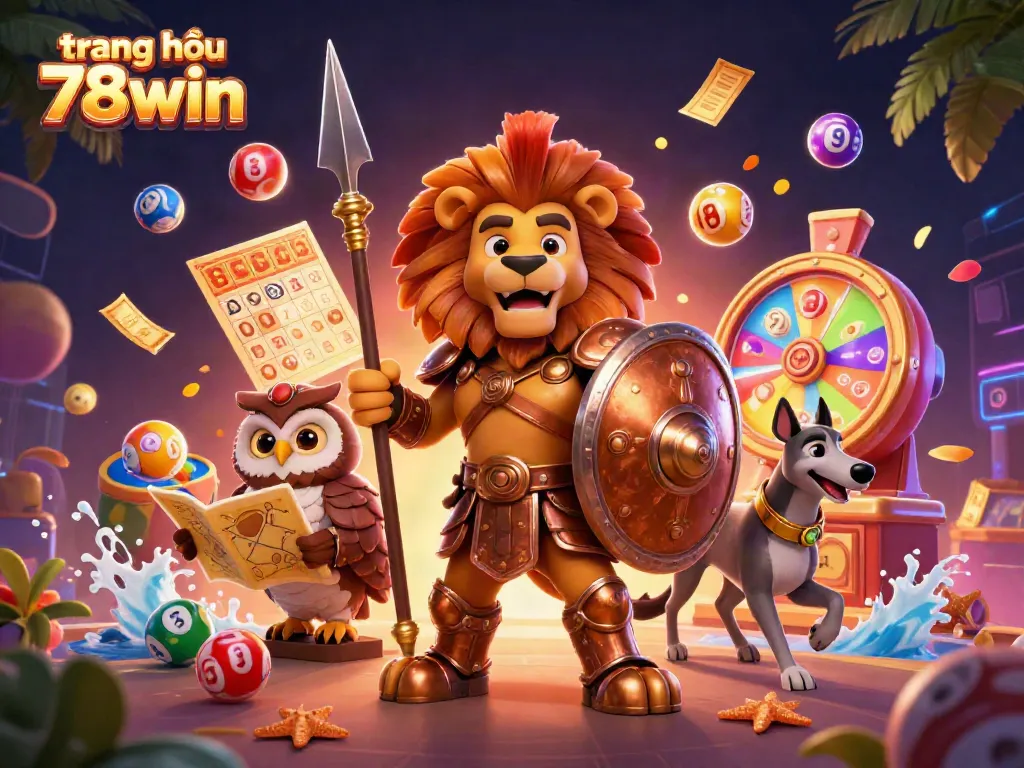 Engage in gaming excitement with features at trang chủ 78win, showcasing vibrant lottery elements.