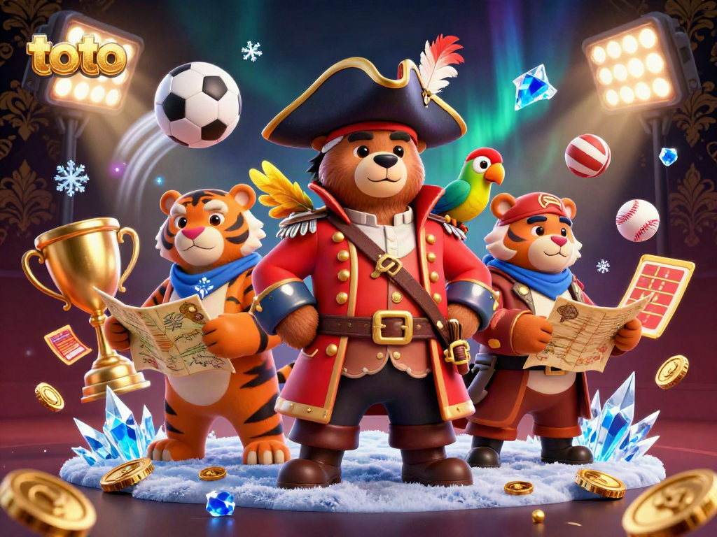 Menangkan pengalaman bermain toto dengan ilustrasi 3D karakter kasino yang menarik.